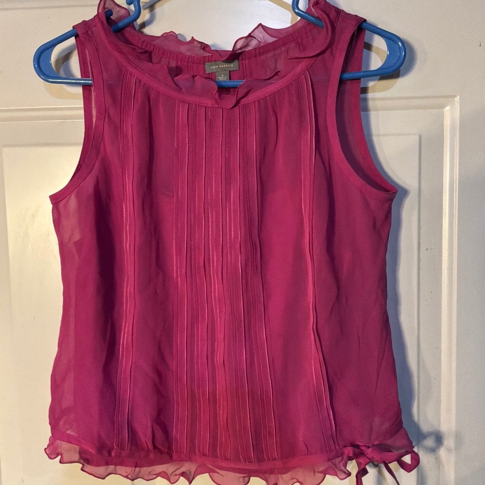 Ann Taylor silk blouse